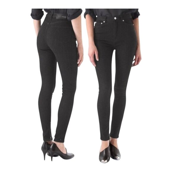 BLK DNM Denim - BLK DNM Jeans 8 Essex Grey High Rise Ankle Zip Skinny Jeans Women's 28 Long